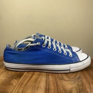 Converse Chuck Taylor All Star Ox Mens Blue Size 10 Low Top Athletic Shoes